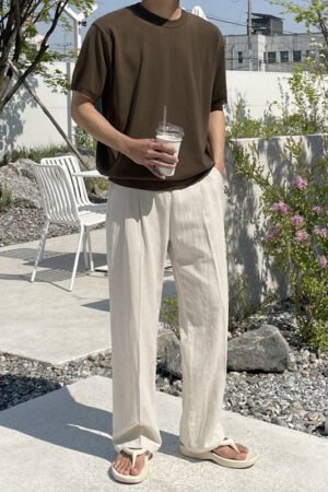 Parijan Paju Old Money Linen Pants