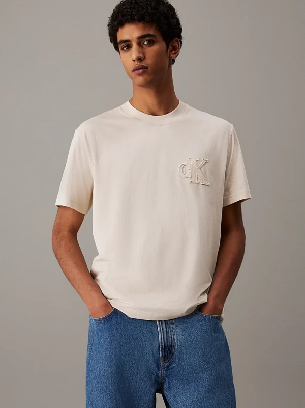 Calvin Klein T-Shirt With Logo Application