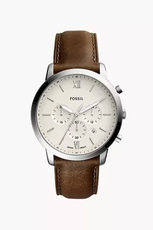 Fossil Neutra Chronograph Brown Leather Watch
